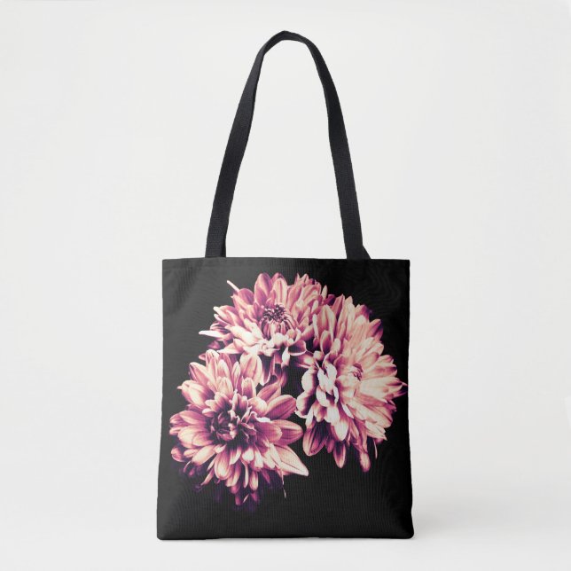 Bolso De Tela Flores (Anverso)