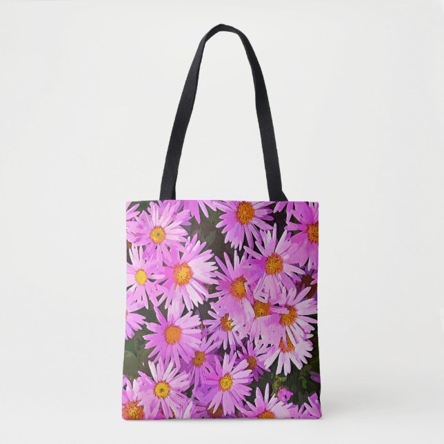 BOLSO DE TELA FLORES (Anverso)