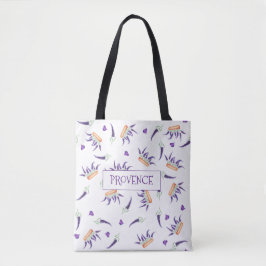 Bolso De Tela Flores acuáticas de la Provenza romántica