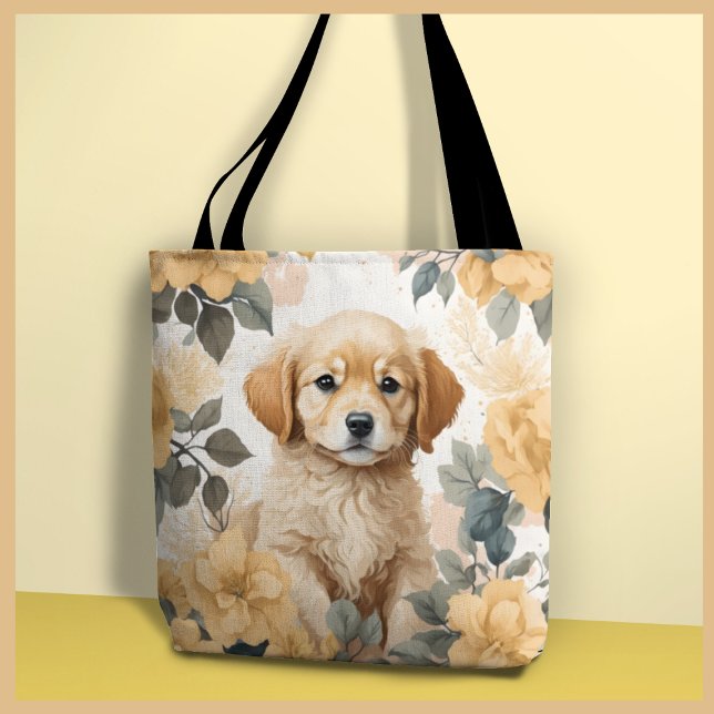 Bolso De Tela Flores amarillas de la actriz dorada (Subido por el creador)