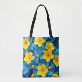 Bolso De Tela Flores amarillas - Mediterráneo