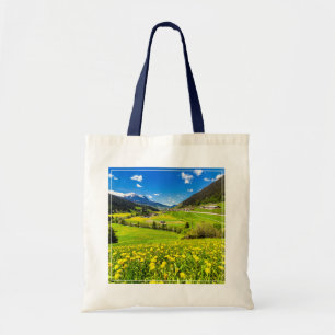 Bolso De Tela Flores Cantón Dandelion de Grisons, Suiza