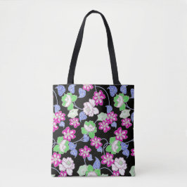 Bolso De Tela flores de alamante