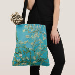 Bolso De Tela Flores de almendra por van Gogh<br><div class="desc">Obra de arte famosa pintada por Vincent van Gogh en Arles,  Francia 1890 Más objetos con este diseño: www.zazzle.com/aura2000/van gogh</div>