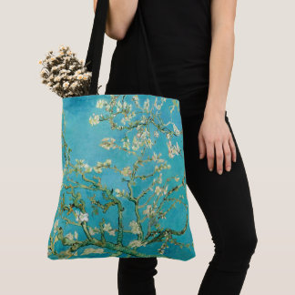 Bolso De Tela Flores de almendra por van Gogh