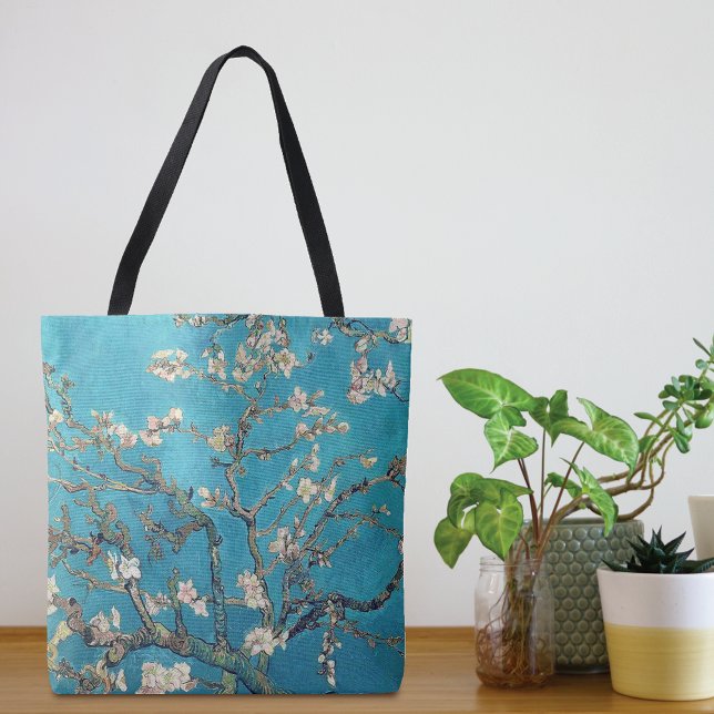 Bolso De Tela Flores de almendra por Vincent van Gogh (Subido por el creador)