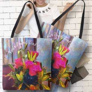 Bolso De Tela Flores de amor PM0001