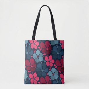 Bolso De Tela flores de boho