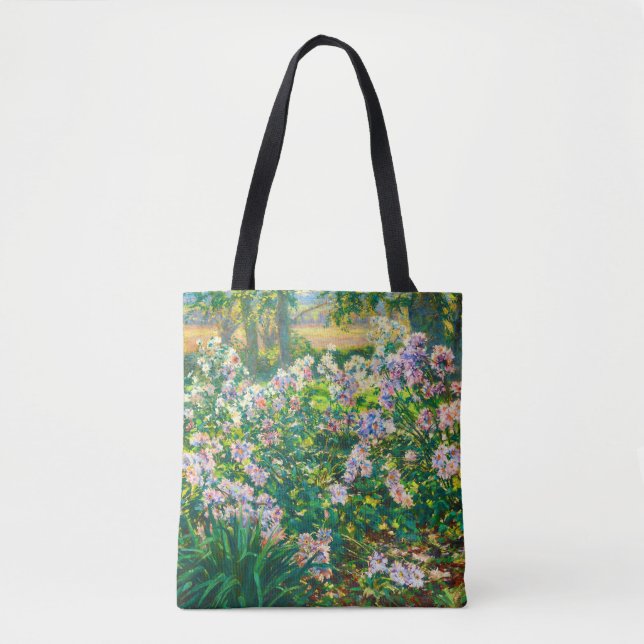 Bolso De Tela Flores de bonito de época ilustracion de flores de (Anverso)