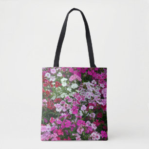 Bolso De Tela Flores de canal