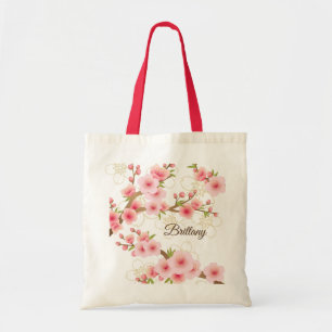 Bolso De Tela Flores de cerezo elegantes