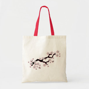Bolso De Tela Flores de cerezo góticas