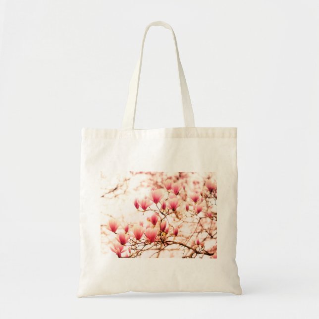 Bolso De Tela Flores de cerezo hermosas - Central Park (Frente)