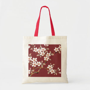 Bolso De Tela Flores de cerezo japonesas