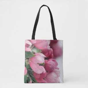 Bolso De Tela Flores de cerezo rosa - tote