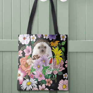 Bolso De Tela Flores de edgehog