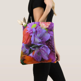 Bolso De Tela Flores de energía