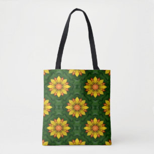 Bolso De Tela Flores de Estrella...