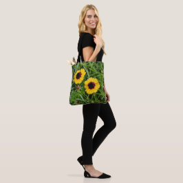 Bolso De Tela Flores de fe Salmo de Tote de flores silvestres am