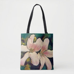 Bolso De Tela Flores de fe Tote de flores de estilo tropical