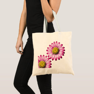 Bolso De Tela Flores de Gérbera