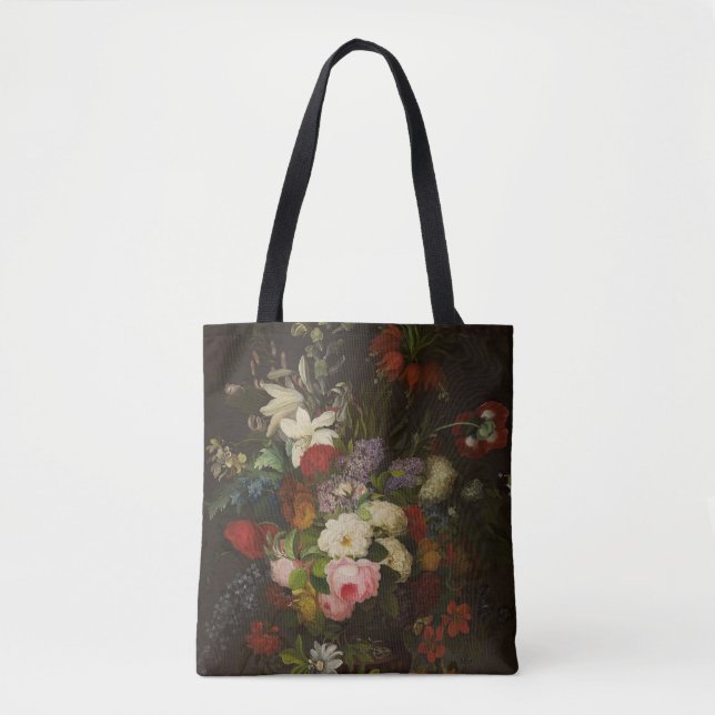 Bolso De Tela Flores de Henryka Beyer (Anverso)