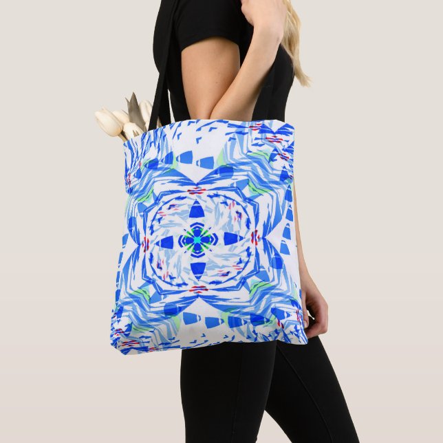 Bolso De Tela Flores de invierno...... (Detalle)