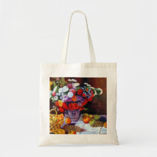 Bolso De Tela Flores de mono y fruta