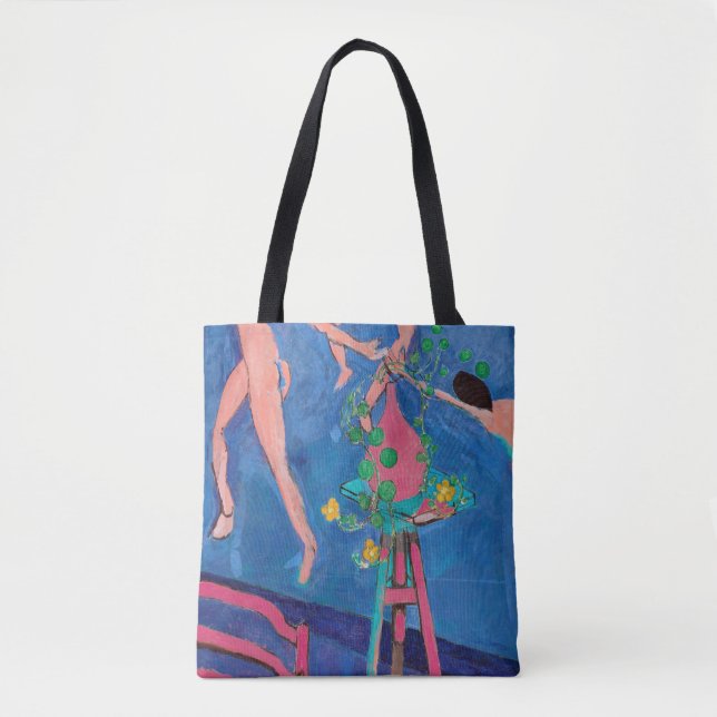 Bolso De Tela Flores de nasturcio en el Atelier, Matisse (Anverso)