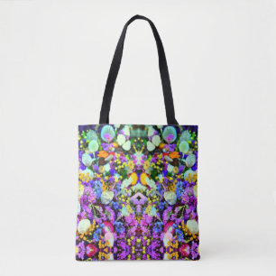 Bolso De Tela Flores de otoño tote