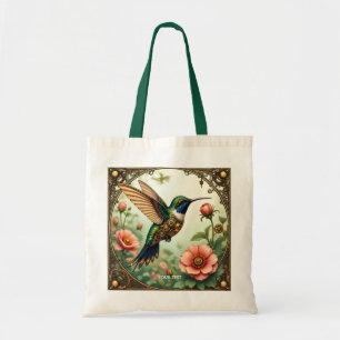 Bolso De Tela Flores de pájaro al vapor