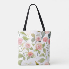 Bolso De Tela Flores de primavera