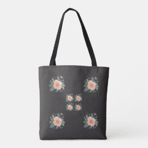 Bolso De Tela Flores de primavera