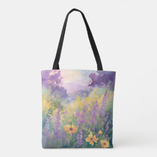 Bolso De Tela Flores de primavera