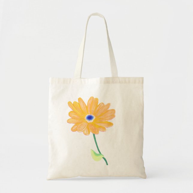 Bolso De Tela Flores de primavera  (Frente)