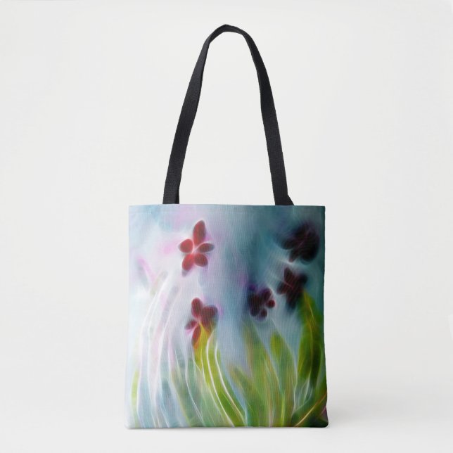 Bolso De Tela Flores de primavera (Anverso)