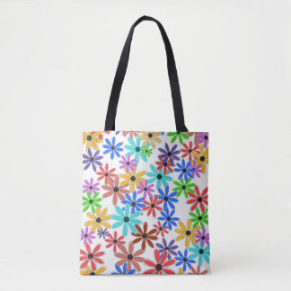 Bolso De Tela Flores de primavera
