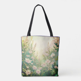 Bolso De Tela Flores de primavera