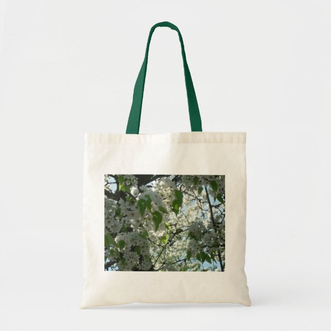 Bolso De Tela Flores de primavera (Frente)
