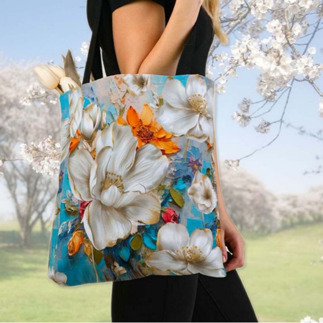 Bolso De Tela Flores de primavera (Subido por el creador)