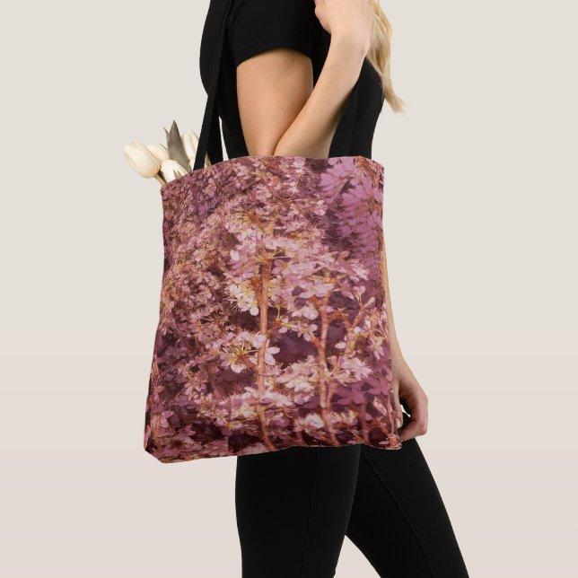 Bolso De Tela Flores de primavera..... (Detalle)