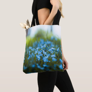 Bolso De Tela Flores de primavera en el campo