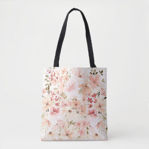 Bolso De Tela Flores de primavera florecientes