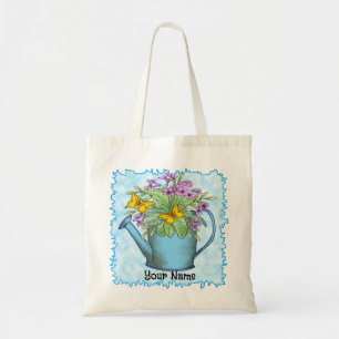 Bolso De Tela Flores de rosa