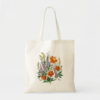Bolso De Tela Flores de Ucrania
