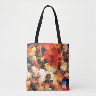 BOLSO DE TELA FLORES DE VERANO