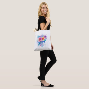 Bolso De Tela Flores de verano