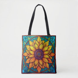 Bolso De Tela Flores de vidrio templado girasol