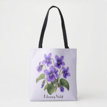 Flores de Violeta de Febrero 