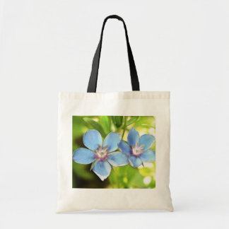Bolso De Tela Flores del Pimpernel azul (monelli del Anagallis)